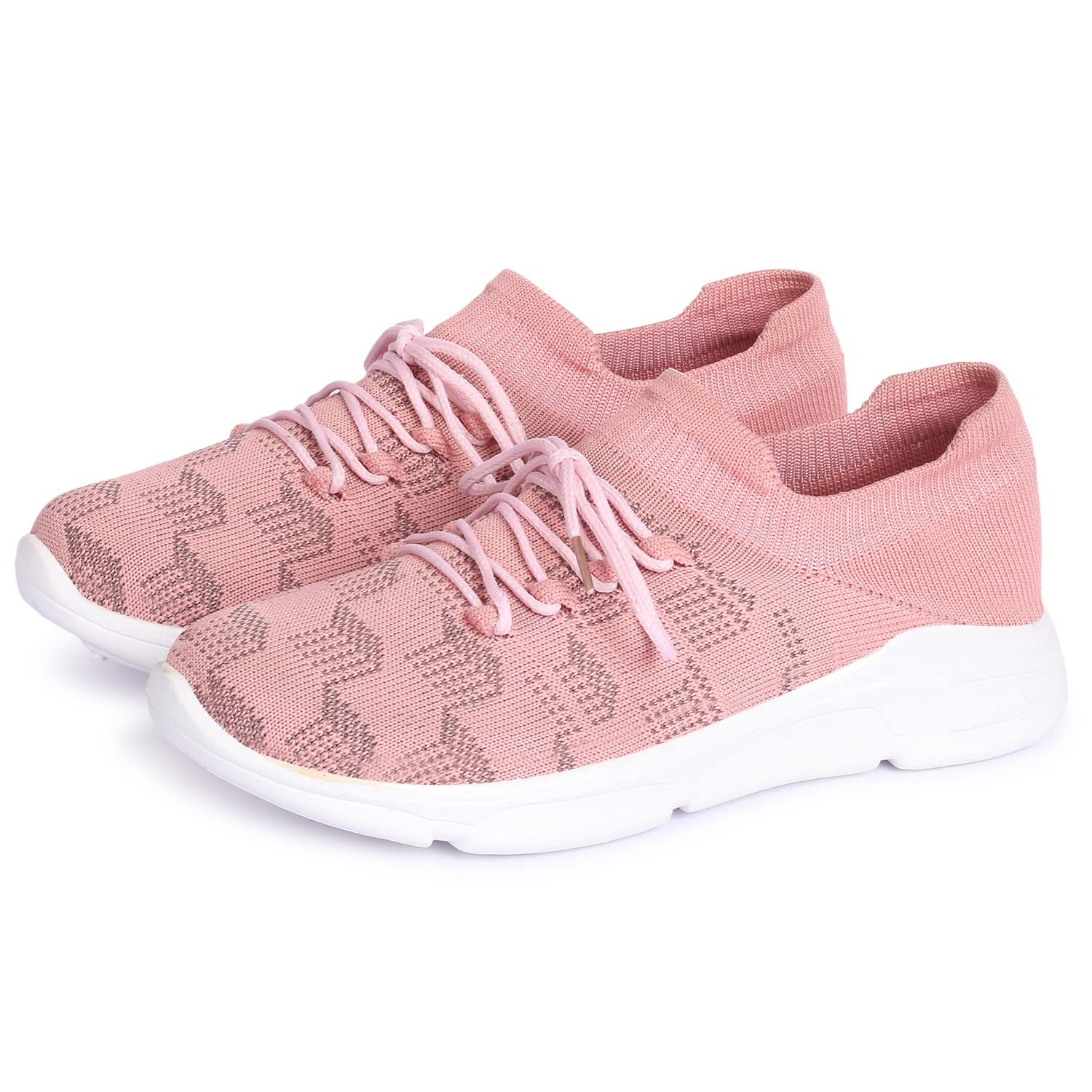 AVNCLAN Girls Walking Running Training & Gym Lightweight Comfortable Shoes for Womens & Girls R4-Peach-38 (B09SL7RP7Z) Amazon Price History, Amazon Price Tracker