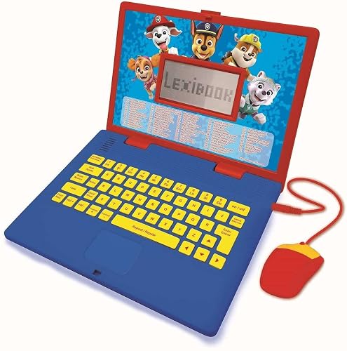 Lexibook, Patrulla Canina, Portátil Educativo, JC598PAi2