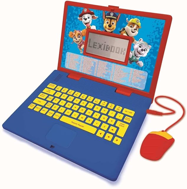 Lexibook, Patrulla Canina, Portátil Educativo, JC598PAi2