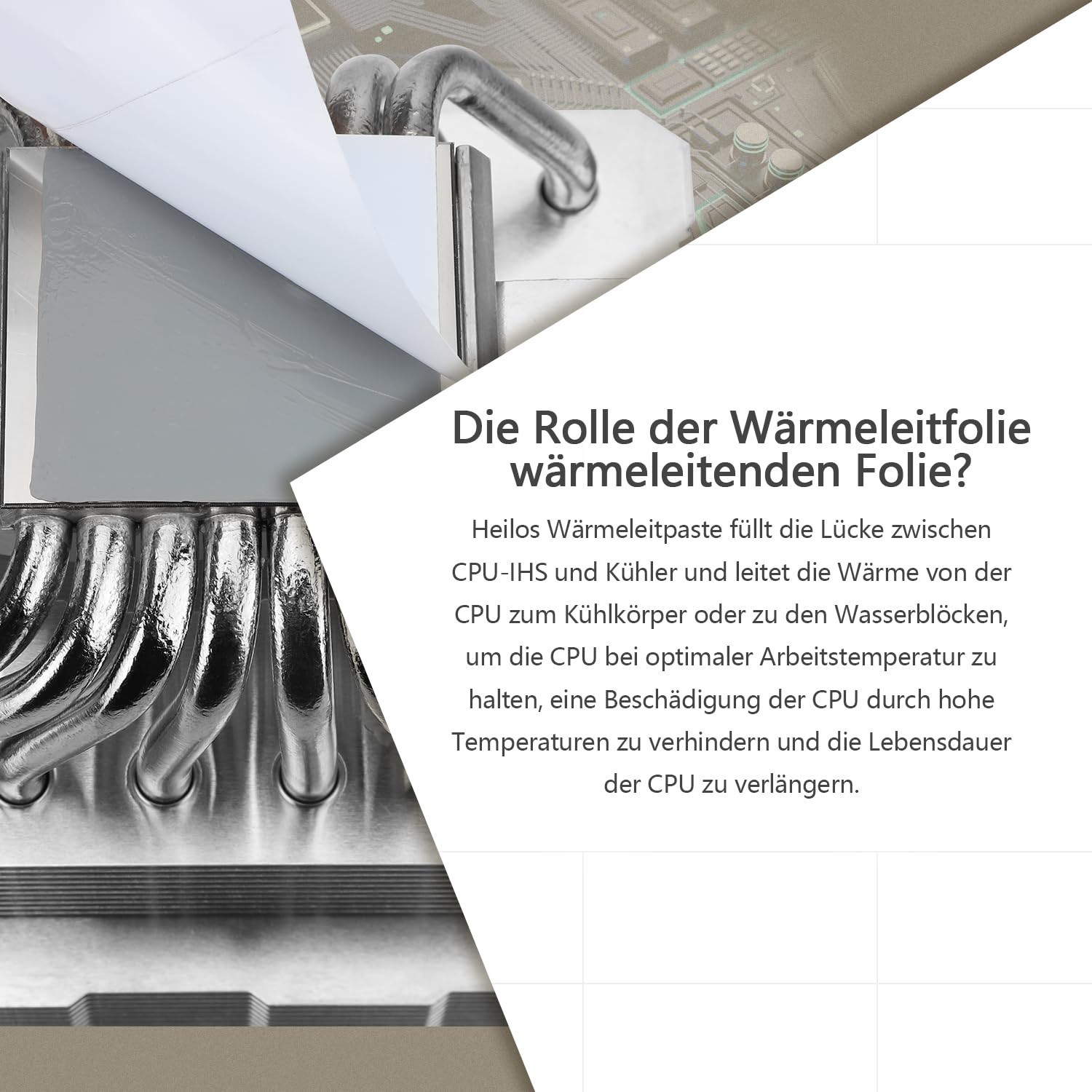 Film Thermique Rigide Thermalright - 40x40mm - Conductivité 8,5 W/mk - Pour CPU/GPU