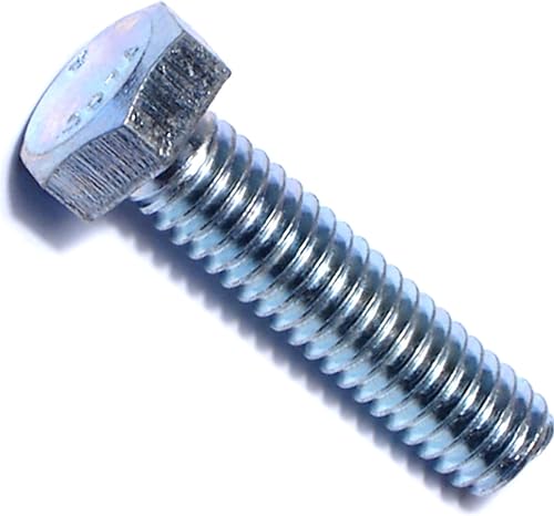Hard-to-Find Fastener 014973244019 Full Thread Hex Tap Bolts, 5/16-18 x 1-1/4, Piece-100, zinc