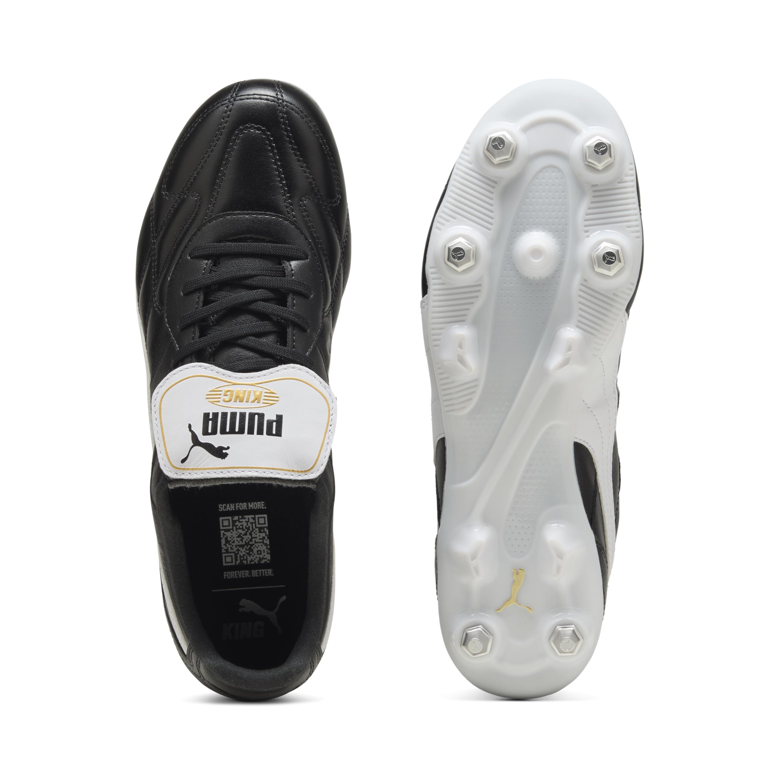 PUMA King Top SG schwarzweiss, 47 Unisex – Ansicht 4