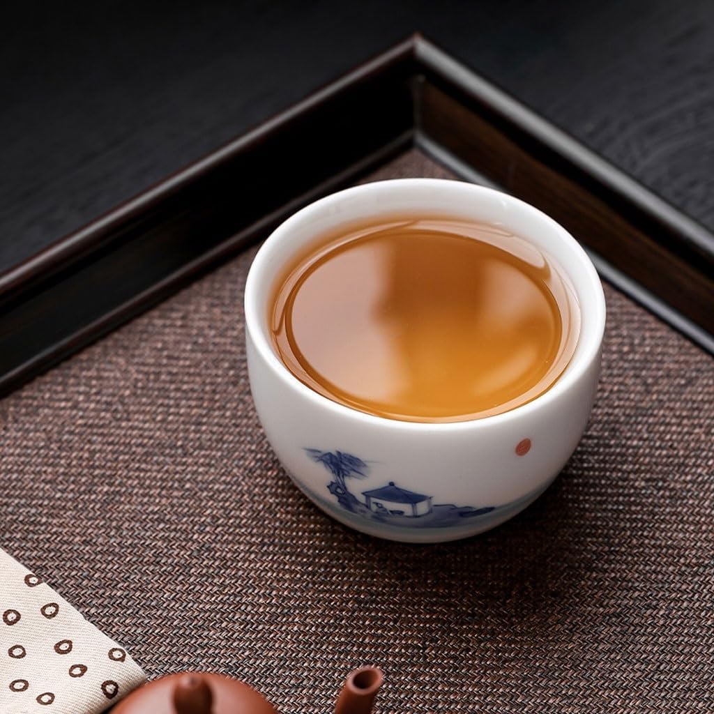 GSOUL Kungfu Tea cup Tea House Hand-painted Host Cup Personal Chinese Ceramic Afternoon Party Office Small Tea Cups