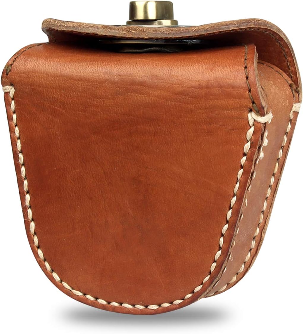 Kosibate Ammo Pouch, Genuine Leather Ammo Bag for .22 22lr