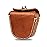 Kosibate Ammo Pouch, Genuine Leather Ammo Bag for .22 22lr .38 .45 Hunting Vintage Belt Gun Ammo Carrier Pouch(Bronze)
