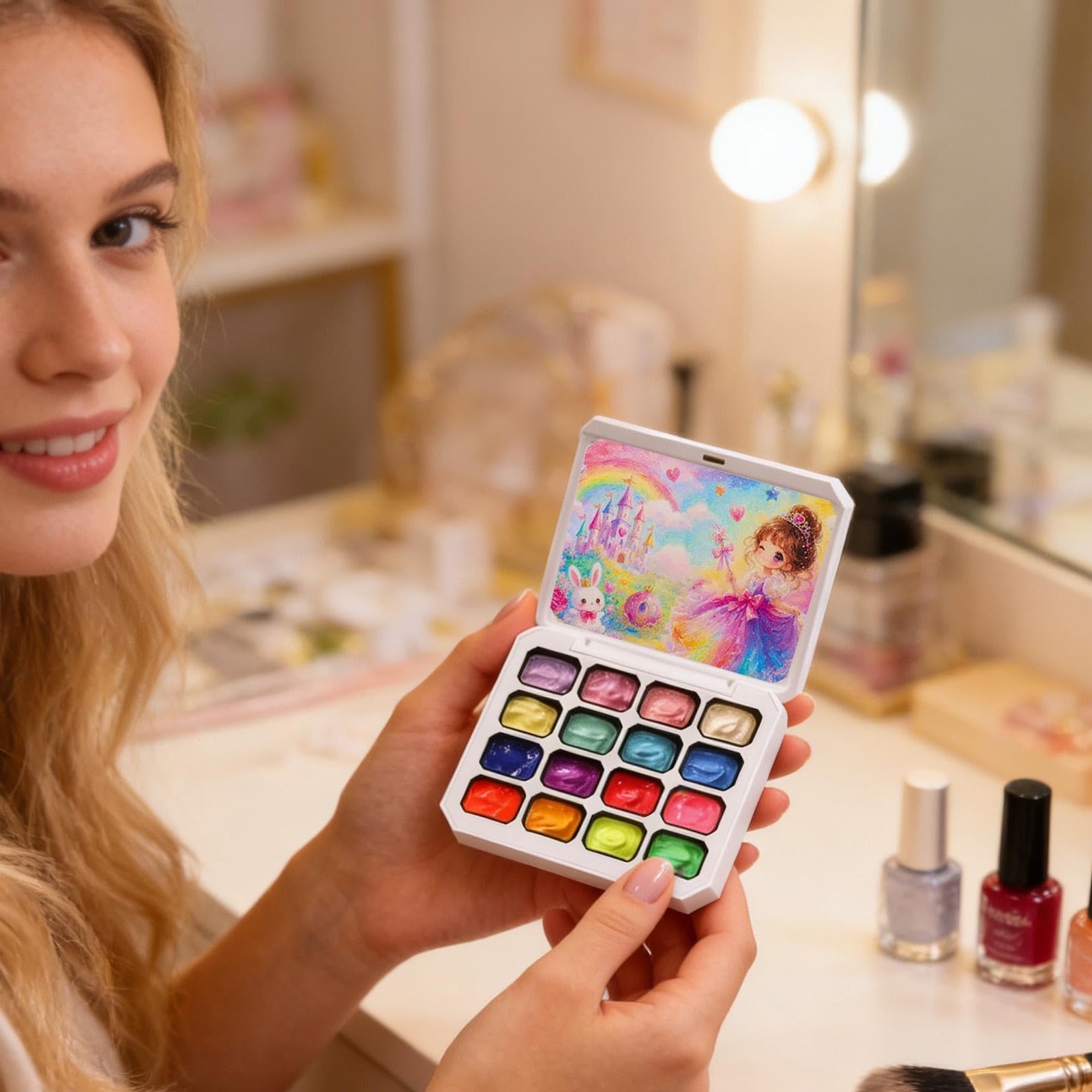 Pinturas de uñas en gel 16 colores sin
