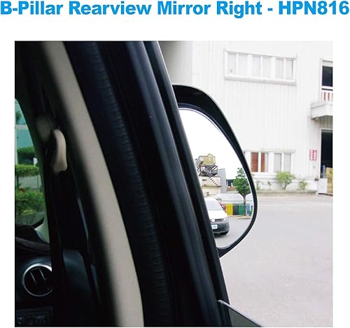 Miniatura 3 de Hypersonic - Espejo de visión lateral para automóvil, SUV, espejo de punto ciego gran angular, espejos retrovisores exteriores con superficie limpia