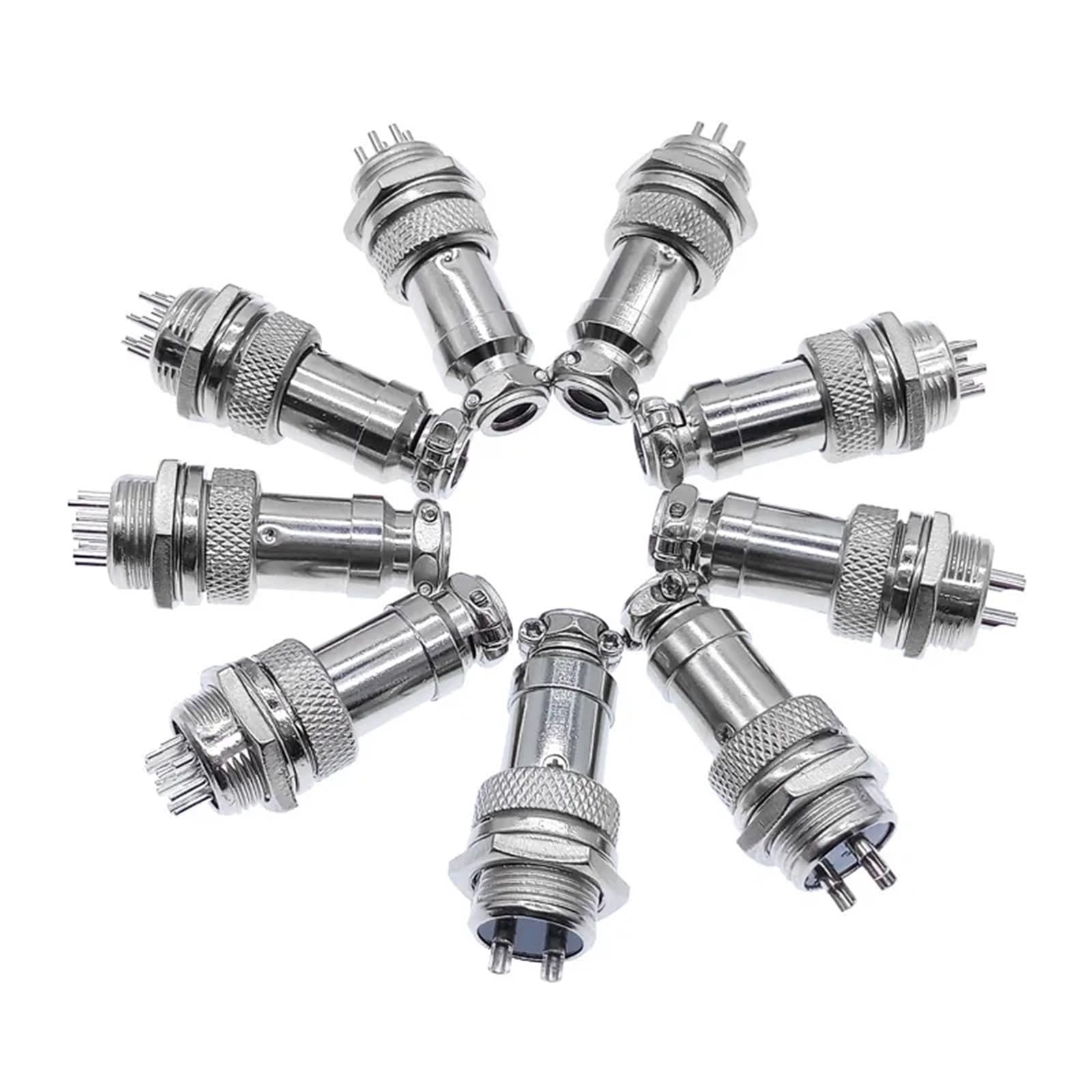Conector de cable GX16 de 6 pines contra falsos contactos en electrónica 8