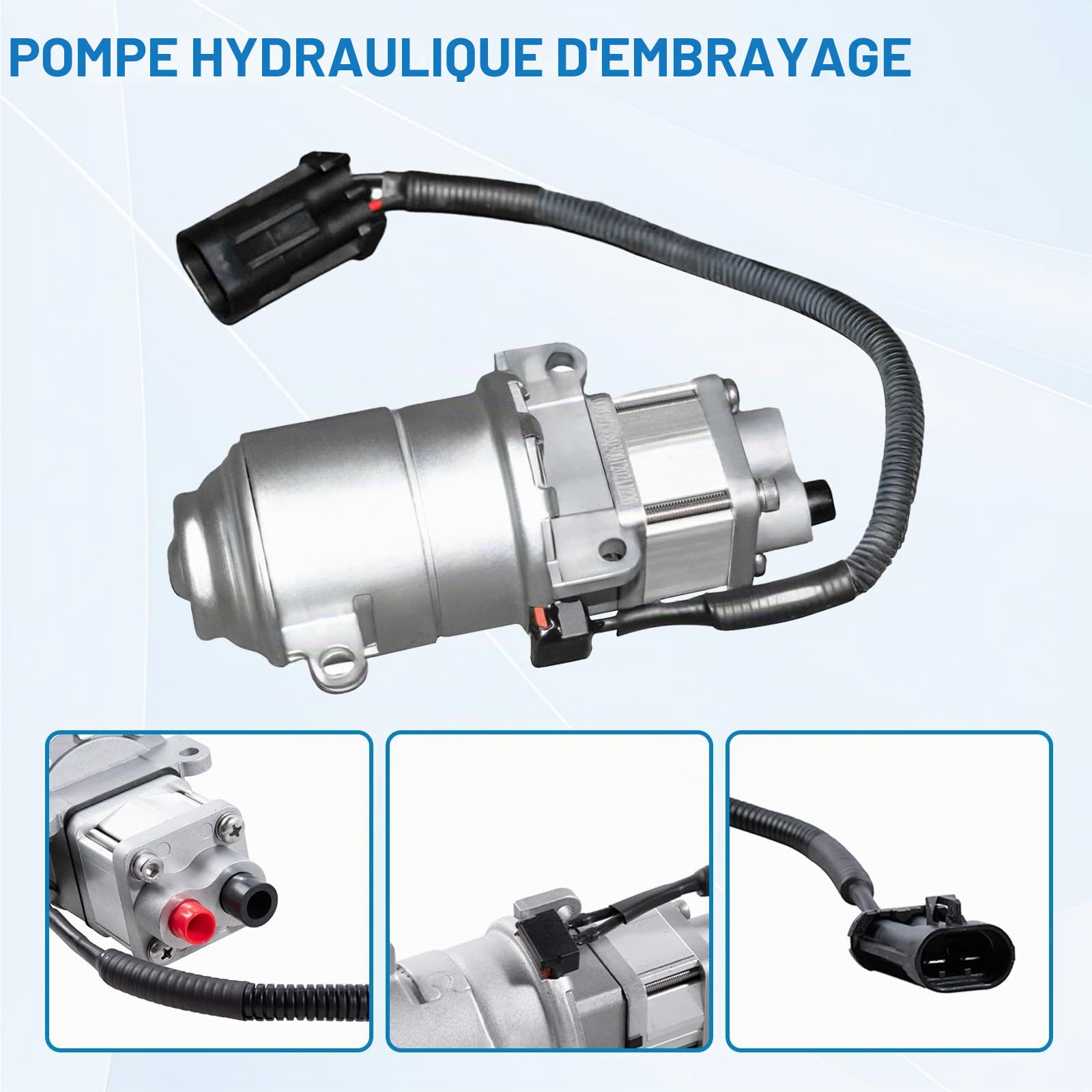 Pompe hydraulique d'embrayage compatible avec Alfa Romeo 147 156 Sportwagon GT 1997-2010 Remplacement pour 51736315 71752637 0085642B 2034506 71769597