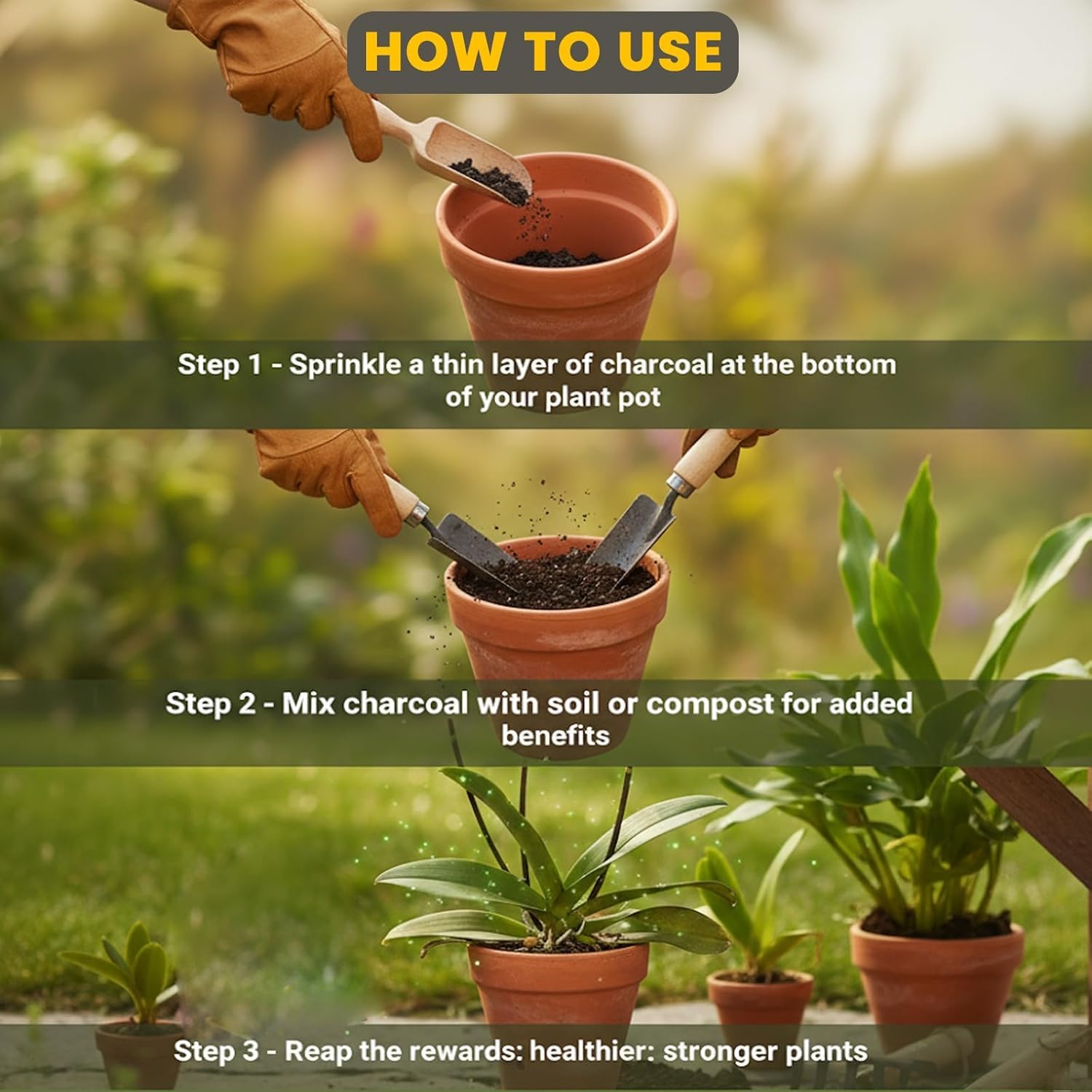 CharGro Charcoal - Natural Soil Filter for Plants & BBQ -7 CharGro Charcoal - Natural Soil Filter for Plants & BBQ -7