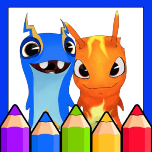 Slugterra Coloring Game