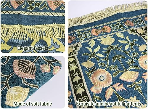Miniatura 4 de Tapete de oración, tapete de oración islámica, alfombra de oración islámica, alfombra de oración musulmana, con elegantes bolsas de diseño, alfombra