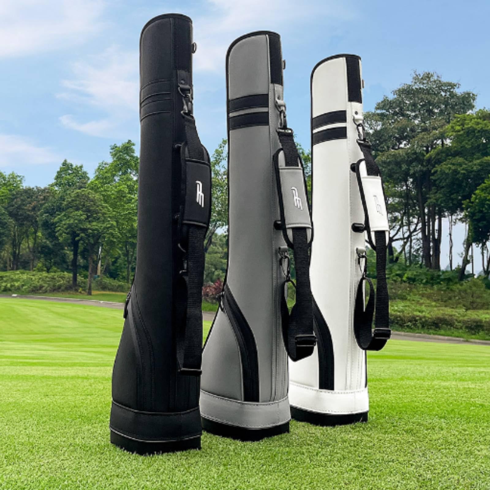 Bolsa Golf con Bolsillos Portátil, Negro