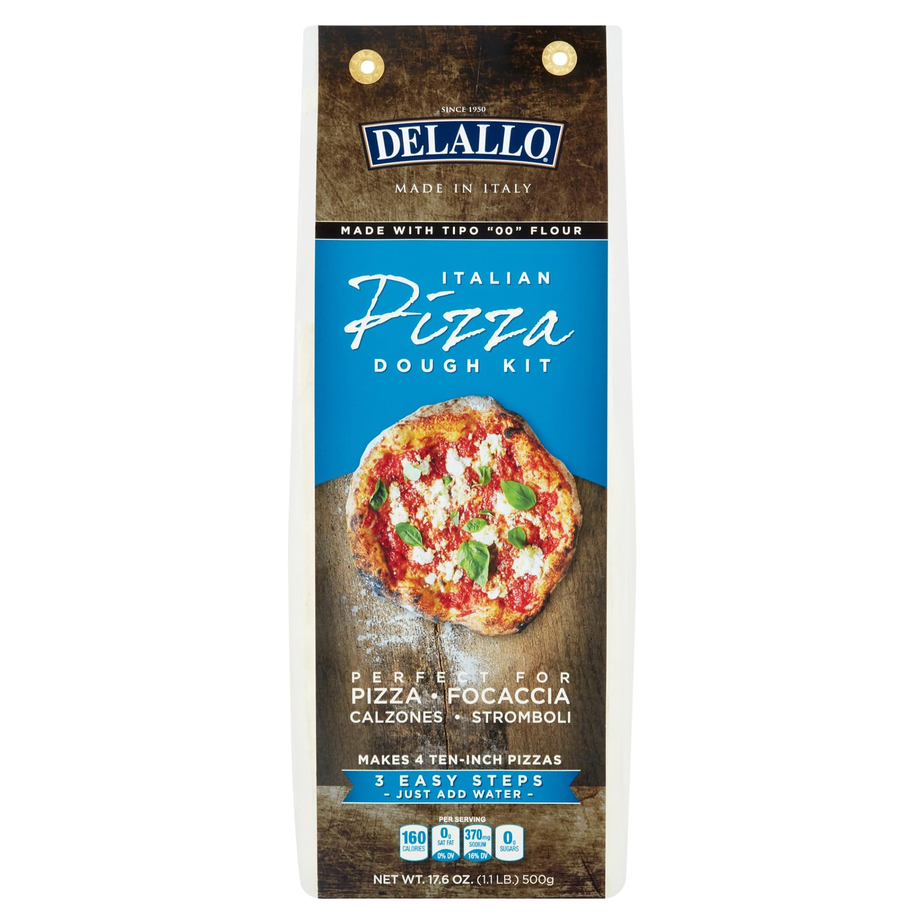 Amazon.com: DeLallo Italian Pizza Crust Mix, 17.6 oz : Grocery