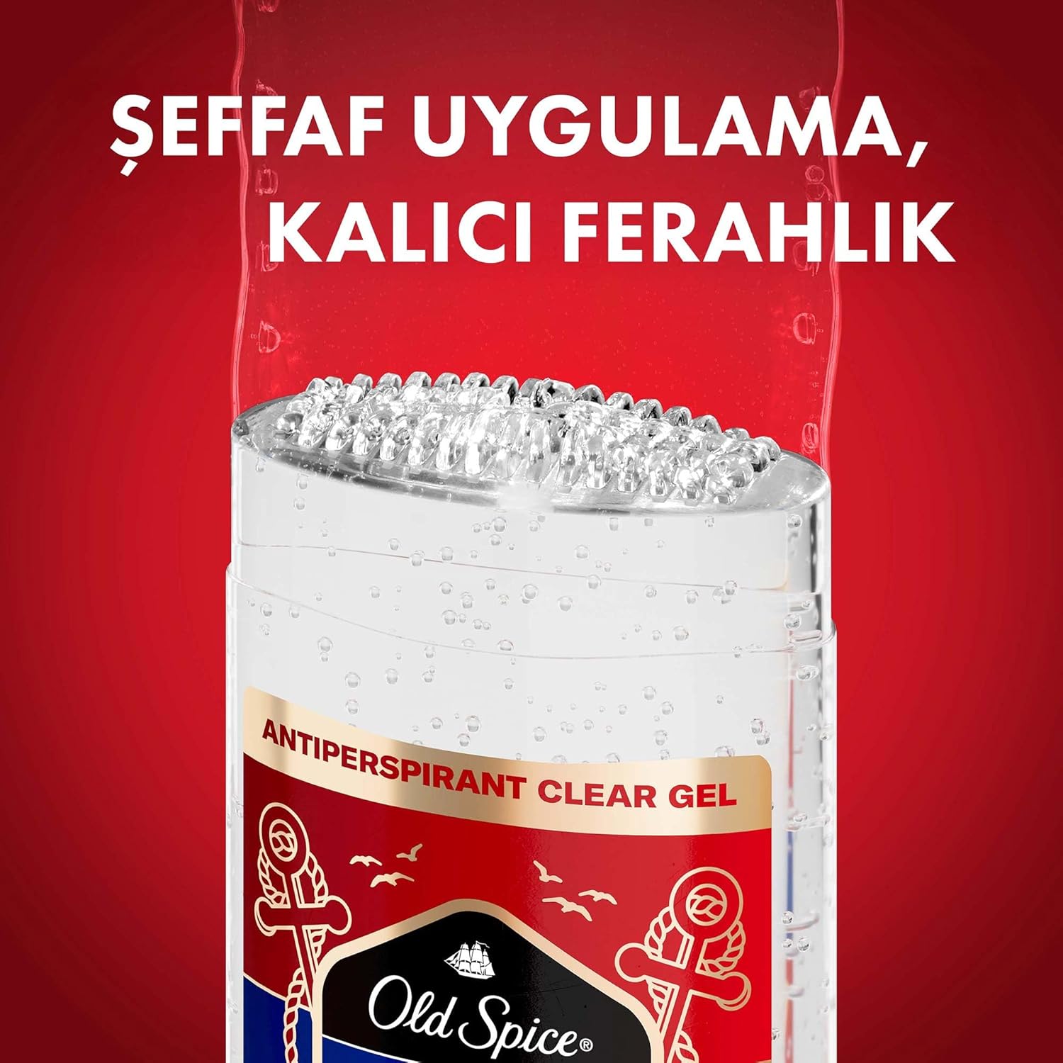 Old Spice Captain Terlemeyi Önleyici Şeffaf Jel Deodorant 70 ml