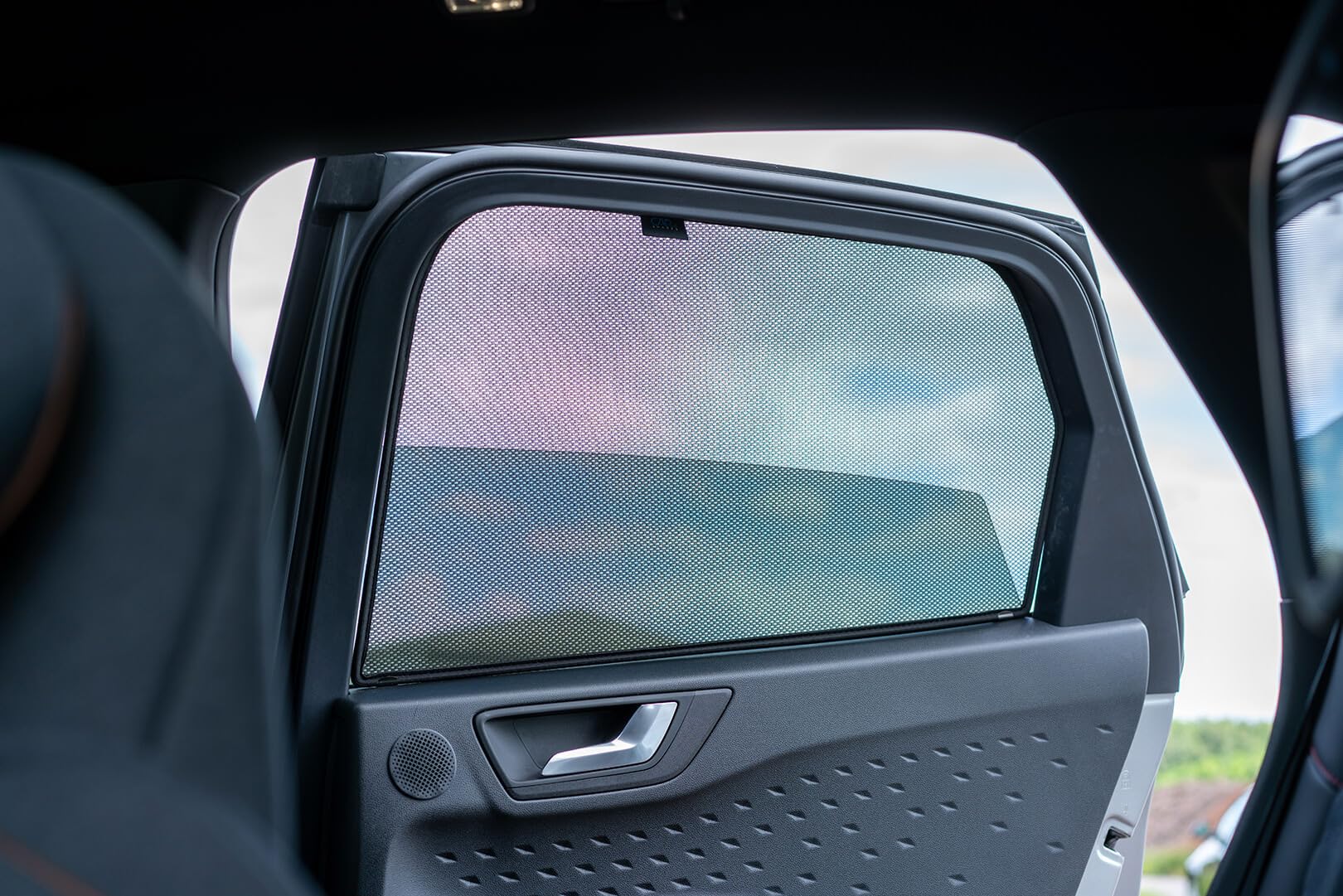 CAR SHADES zestaw (tylne drzwi boczne) kompatybilny z Ford Kuga III 2019- (2-częściowy) niestandardowe osłony przeciwsłoneczne do samochodów