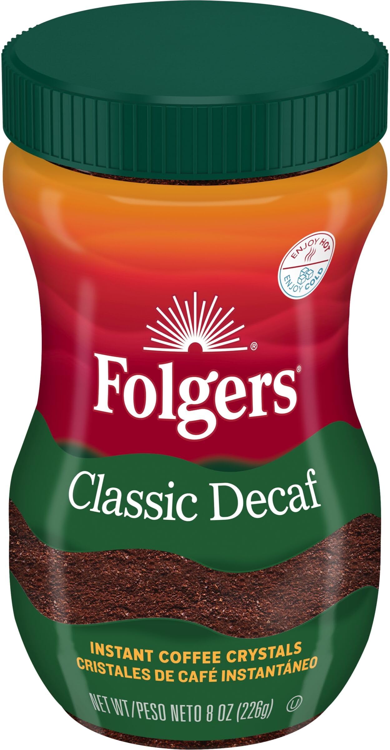 Instant Decaf Coffee, 8 oz
