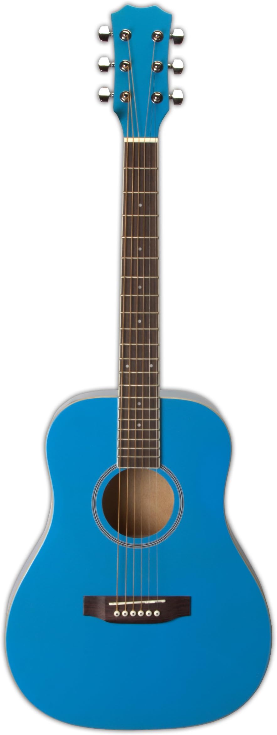 SRMD1 BLU Mini-Dreadnought Acoustic Guitar, Blue
