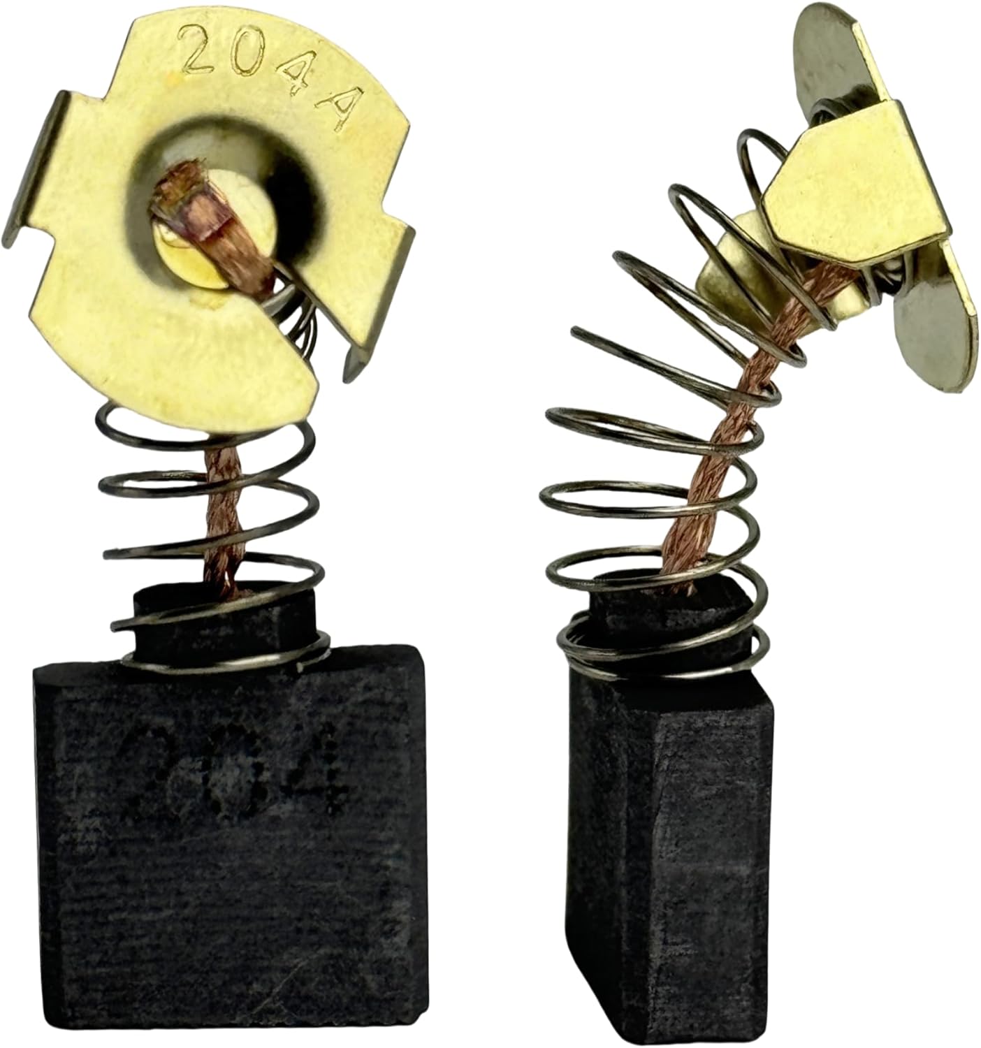 8 Pack CB204 Carbon Brush Replacement Compatiable with CB-204 CB-203 CB202 GA9050 GA9067 9069 191957-7 Angle Grinder