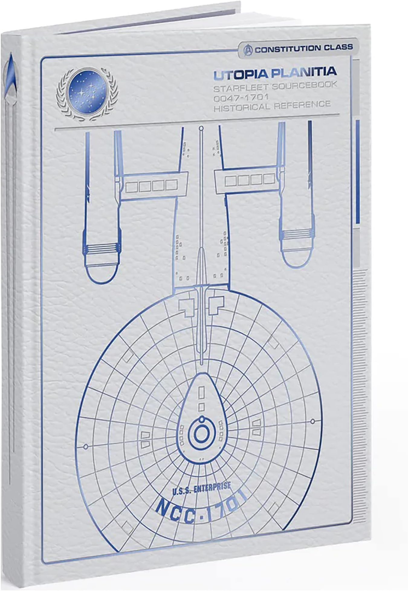 Modiphius Entertainment Star Trek Adventures: Utopia Planitia Starfleet Sourcebook TOS Collector's Edition - Hardcover Expansion RPG Book