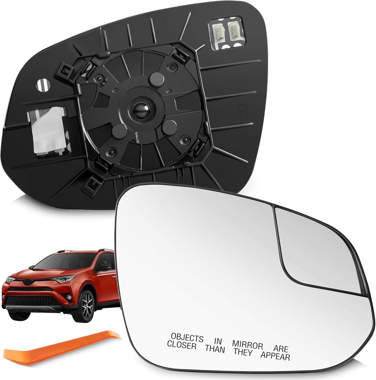 SNEMEEY Compatible with Toyota RAV4 Passenger Side Mirror