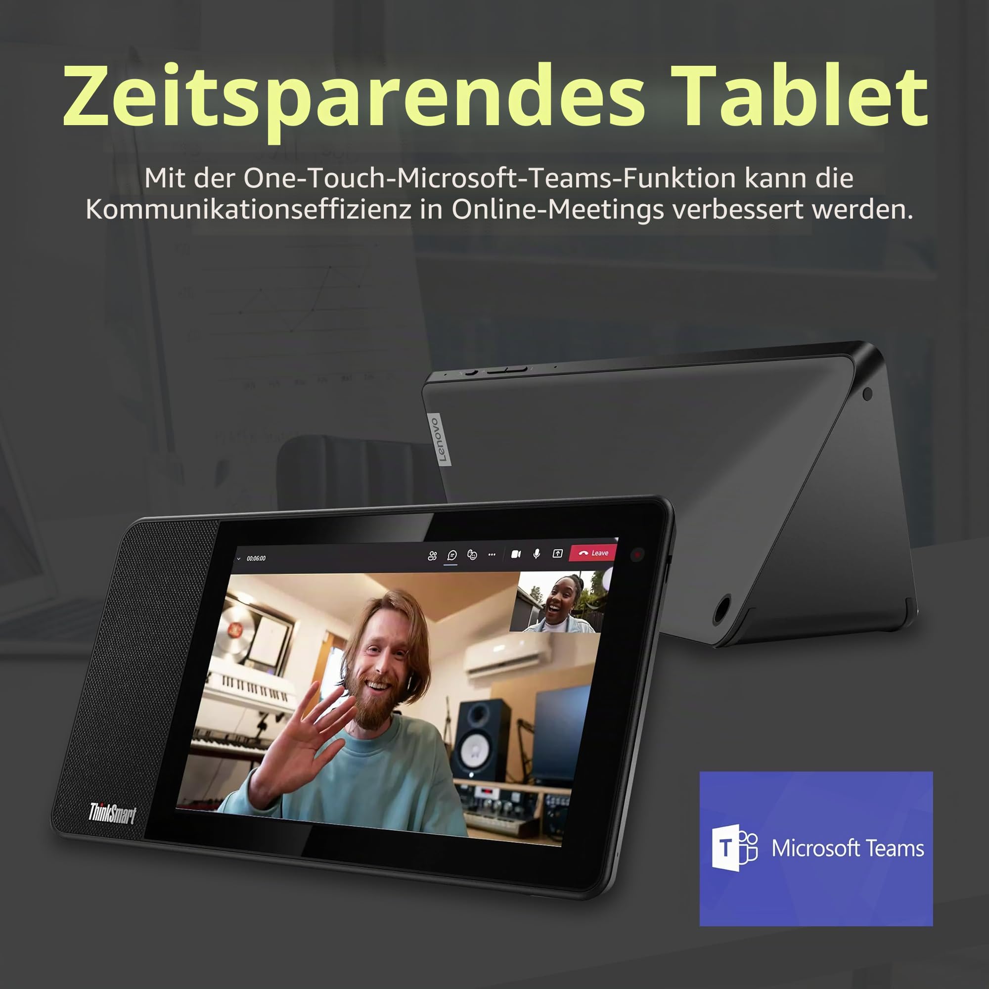 Lenovo ThinkSmart View ZA690000US Videokonferenzgeräte - Full HD