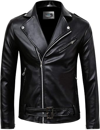 Amazon.com: MSR Leather Chaqueta de cuero para hombre, chaqueta de cuero  hecha a medida, Negro, 3XL : Ropa, Zapatos y Joyería