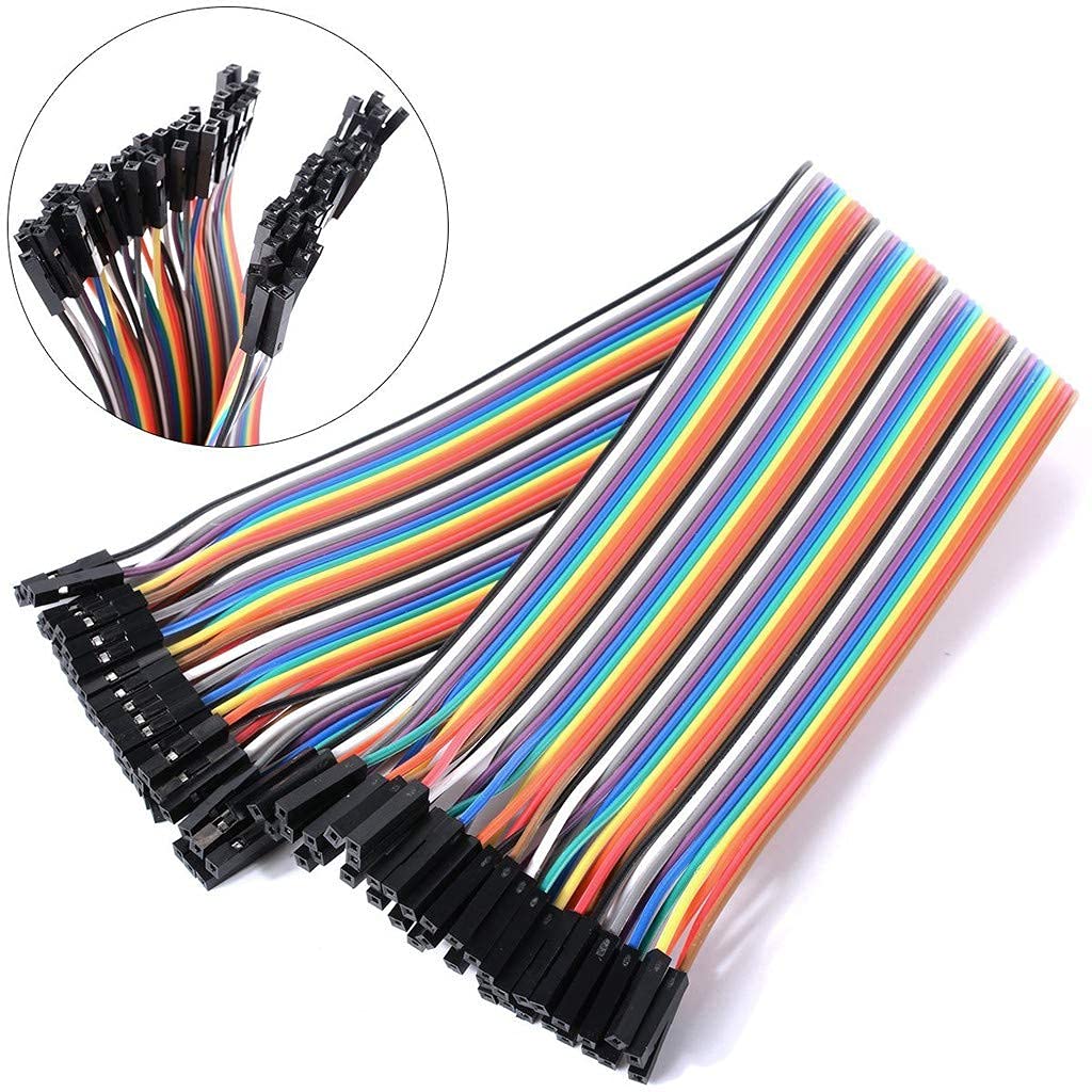 See full amazon price history chart for TRUSTECH Dupont Breadboard Jumper Wires - Female to Female - 40 Pin - 20cm TRUSTECH Dupont Breadboard Jumper Wires - Female to Female - 40 Pin - 20cm (B09KQZ6ZHW) Amazon Price History, Amazon Price Tracker