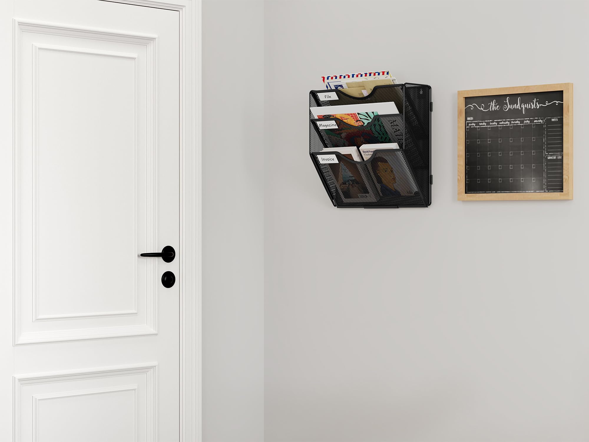 EasyPAG 3 Zakjes Landschap Assemble A4 Mesh Wandorganizer Hangende Wand
