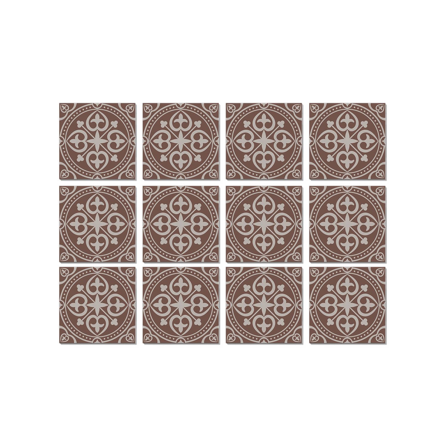 Naklejki na płytki 15 x 15 cm retro czerwone naklejki ścienne wodoodporne olejoodporne PCW dekoracyjne naklejki do kuchni toalety sypialni, płytki podłogowe