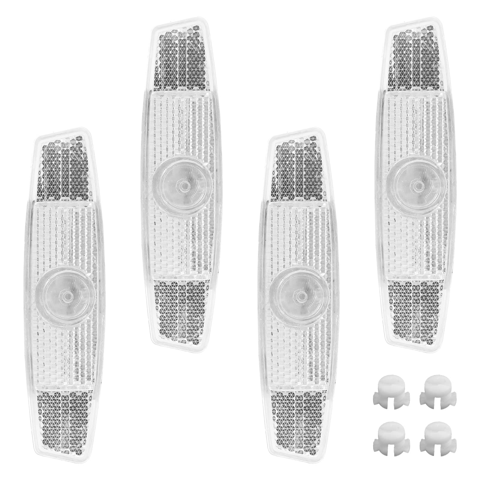 Coufce Bicycle Night Safety Warning, Bicycle Reflectors, Road Spoke Lights