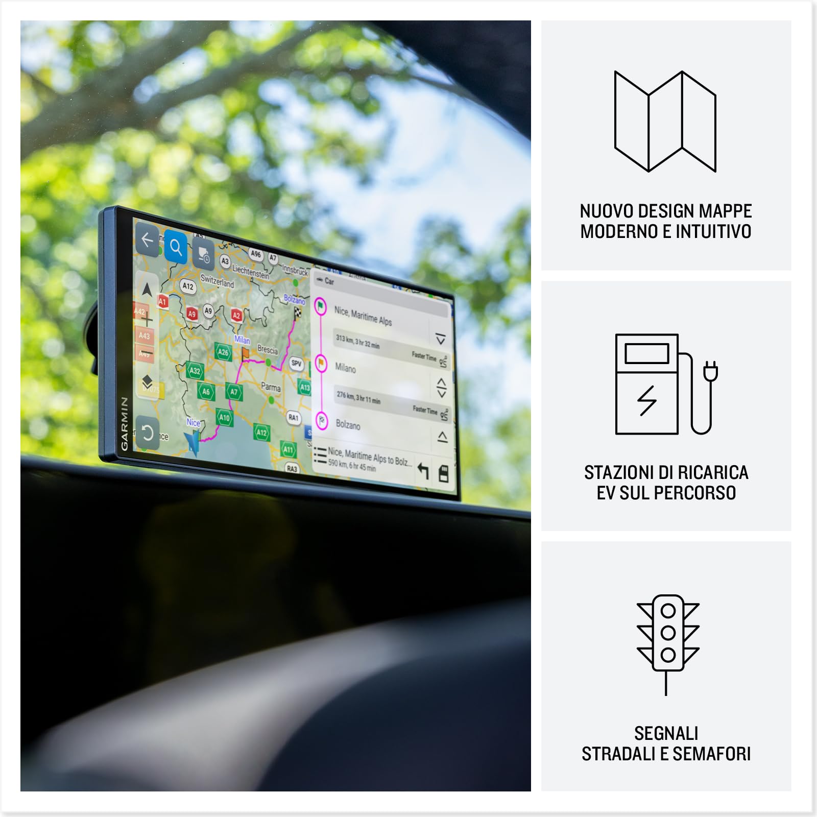 Garmin Drive™ 8.8", Serie 2026, navigatore GPS per Auto