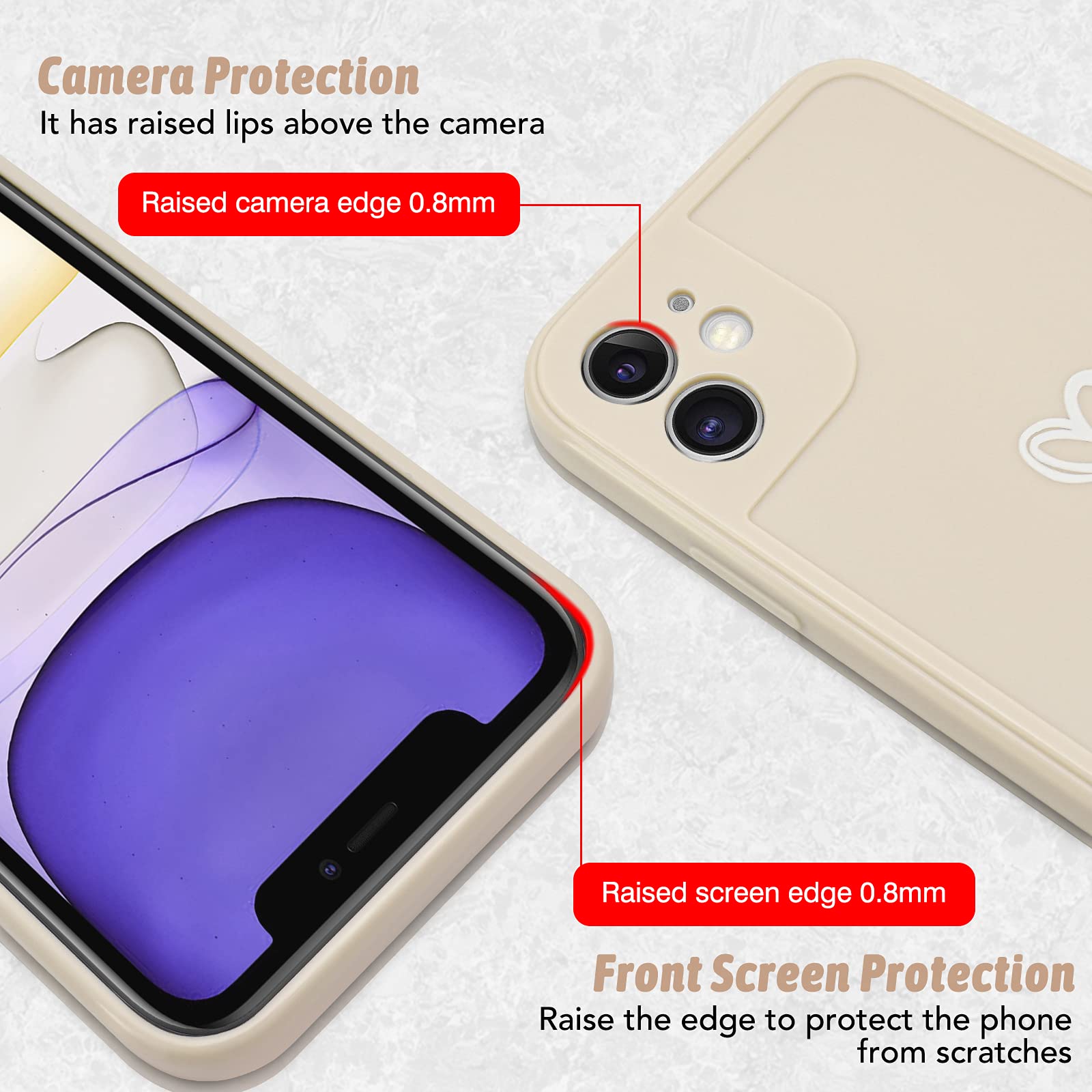Newseego Custodia Compatibile con iPhone 12, Custodia Protettiva in