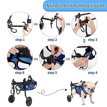 ペット用後足サポート車椅子 青 Amazon.co.jp: 犬 サポーター 後ろ足 脱臼 調節可能なペット用