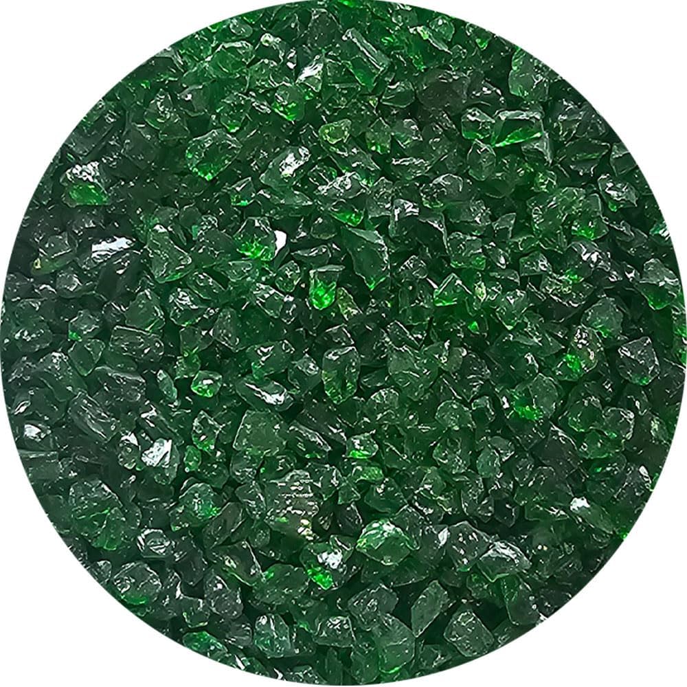 Wissmach Glass Frit Irish Green Transparent 1lb. 96 COE
