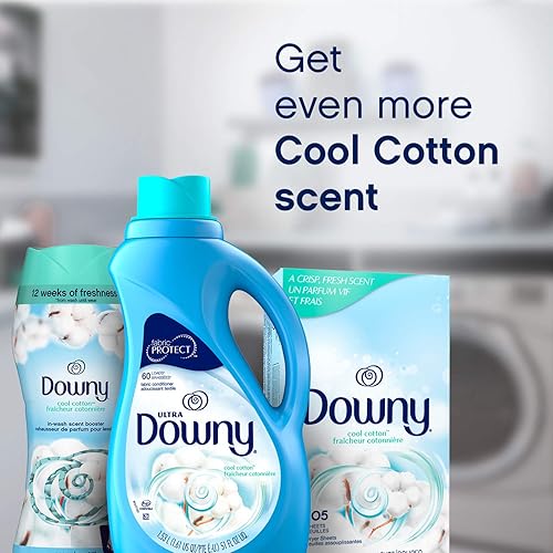 Miniatura 7 de Downy Cuentas potenciadoras de aroma de lavandería para lavadora algodón fresco 201 onzas
