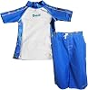 Baby Banz Baby Boys Short Sleeve Rash Guard and Board Shorts Set
