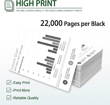 M3250 24B6887 Black Toner Cartridge (2-Pack): NUC Compatible 24B6887 Toner Cartridge Replacement for Lexmark 24B6887 XM3250 M3250 Printer Toner Cartridge