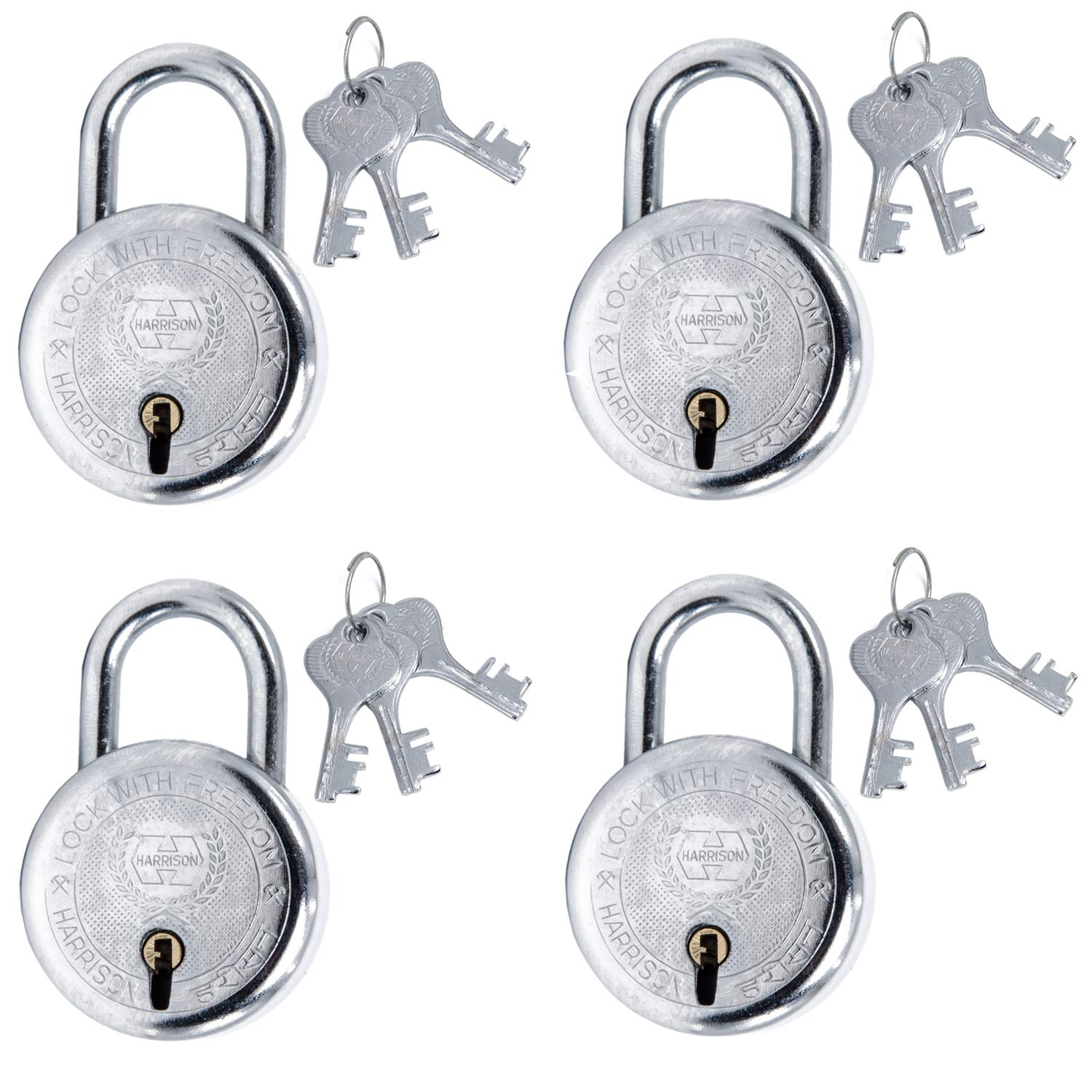 Harrison T-26/BCP-0272 Key Padlock (Silver Finish) | Padlock, Padlocks, Locks for Home, Locks for Main Door — Amazon image 13