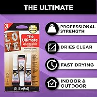 Vista 3 de Aleene's Adhesivo para múltiples superficies, pegamento de fuerza profesional, fuerte adherencia, secado rápido, resistente a los rayos UV y al