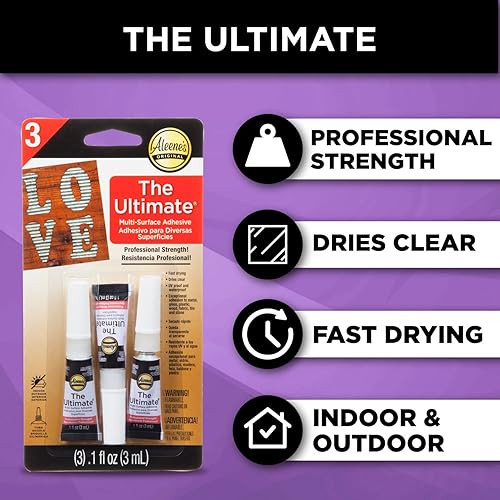 Miniatura 3 de Aleene's 33411 Ultimate Adhesivo multisuperficie (paquete de 3)
