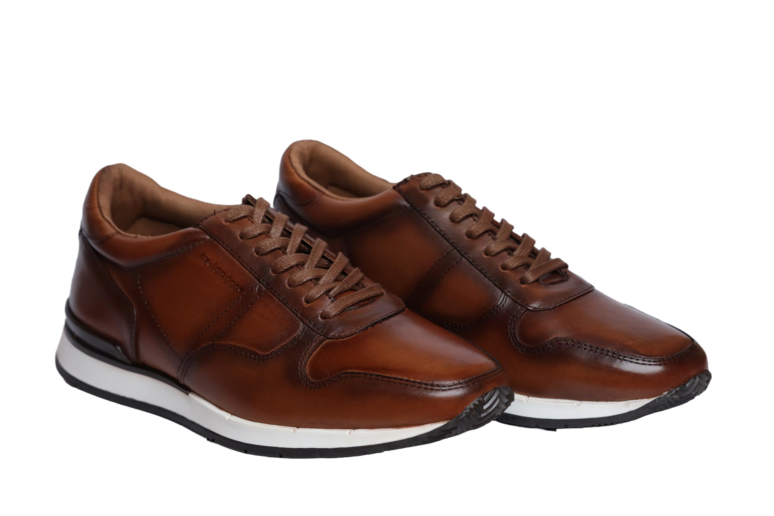 Leather Lace-up Sneakers for Men