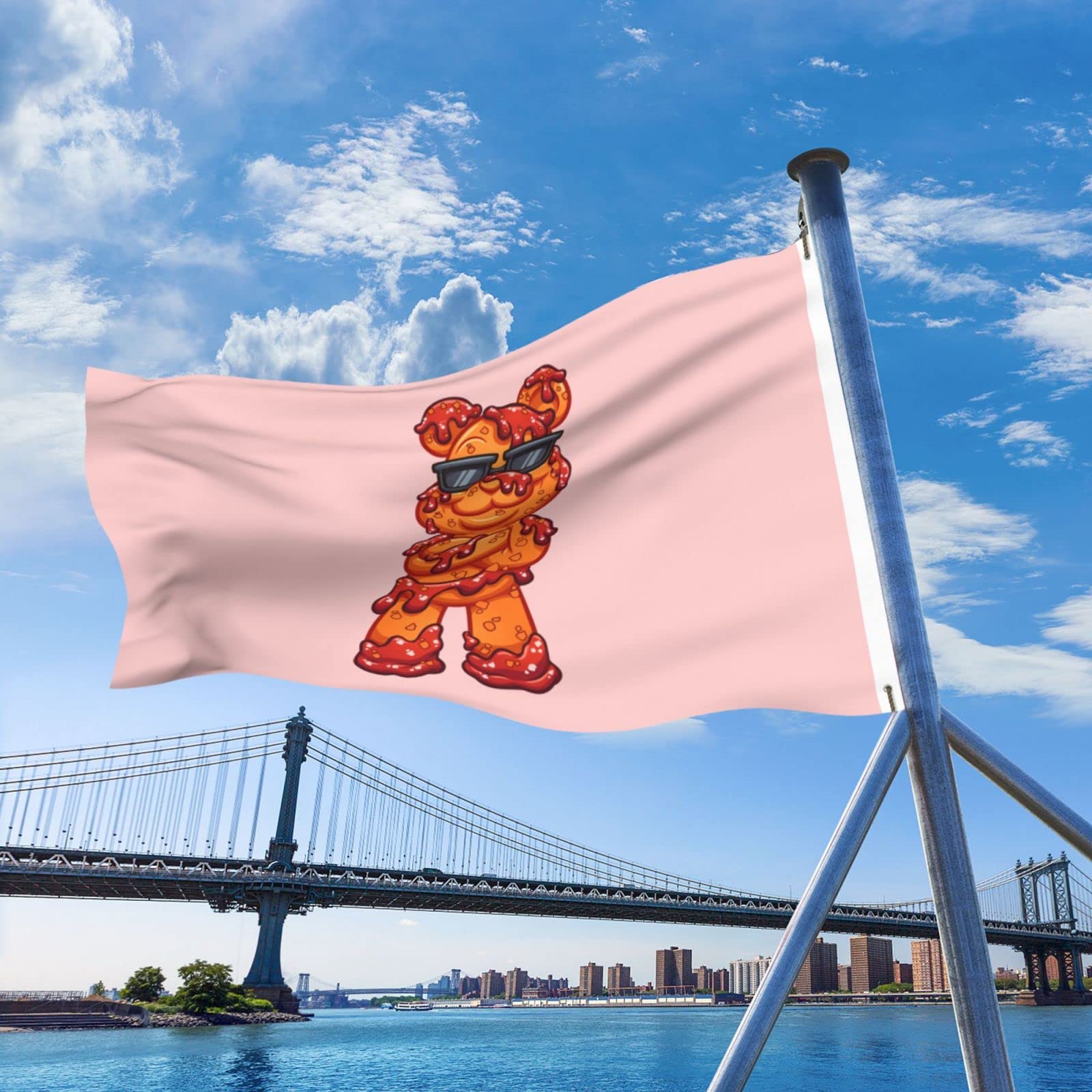 ミ*ー様 EEL YOZAKURA COAT Flag Shop Ver. Be Amazon.com : POOEDSO Cool Suede Gummy Bears Flags 5x8 Ft Outdoor