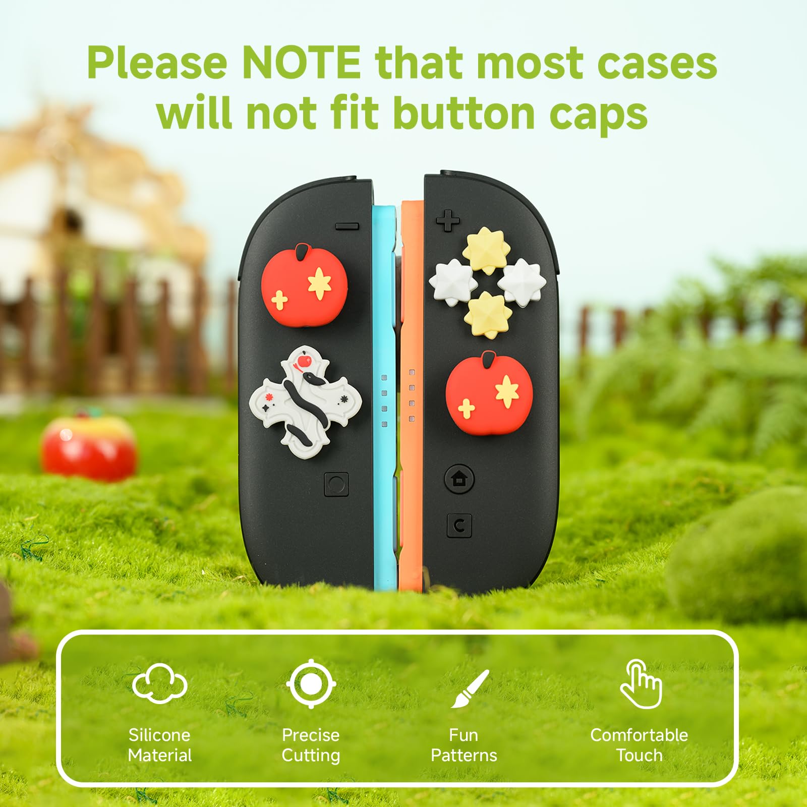 Amazon.co.jp: Yocore Switch 2 D-Pad ボタンキャップ シリコン 親指
