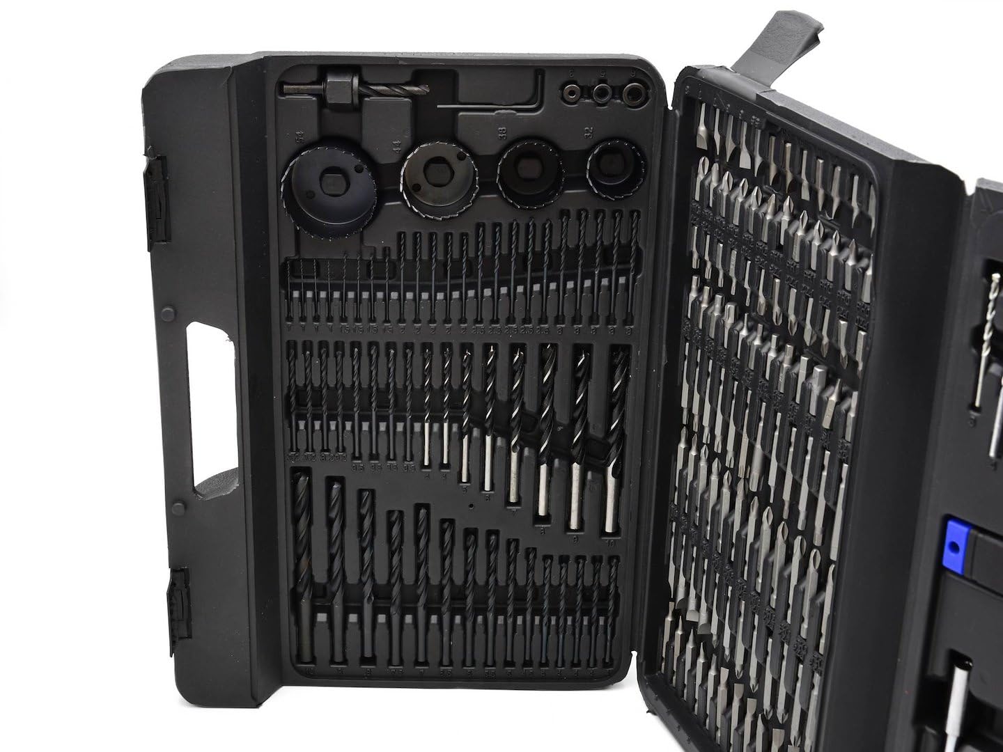 BSD Set Completo di Accessori per Trapano e Utensili Manuali - 217 Pezzi per Bricolage e Fai-da-te, Ideale per Appassionati e Professionisti