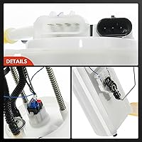 Vista 7 de A-Premium Conjunto de módulo de bomba de combustible eléctrica con sensor de presión compatible con Pontiac Grand Prix, 2004, V6 3.8L, gas, repuesto