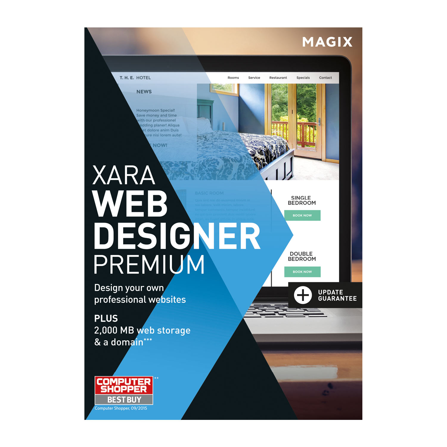 MAGIX Web Designer Premium – 15 – La création simple de sites web professionnels [Téléchargement]