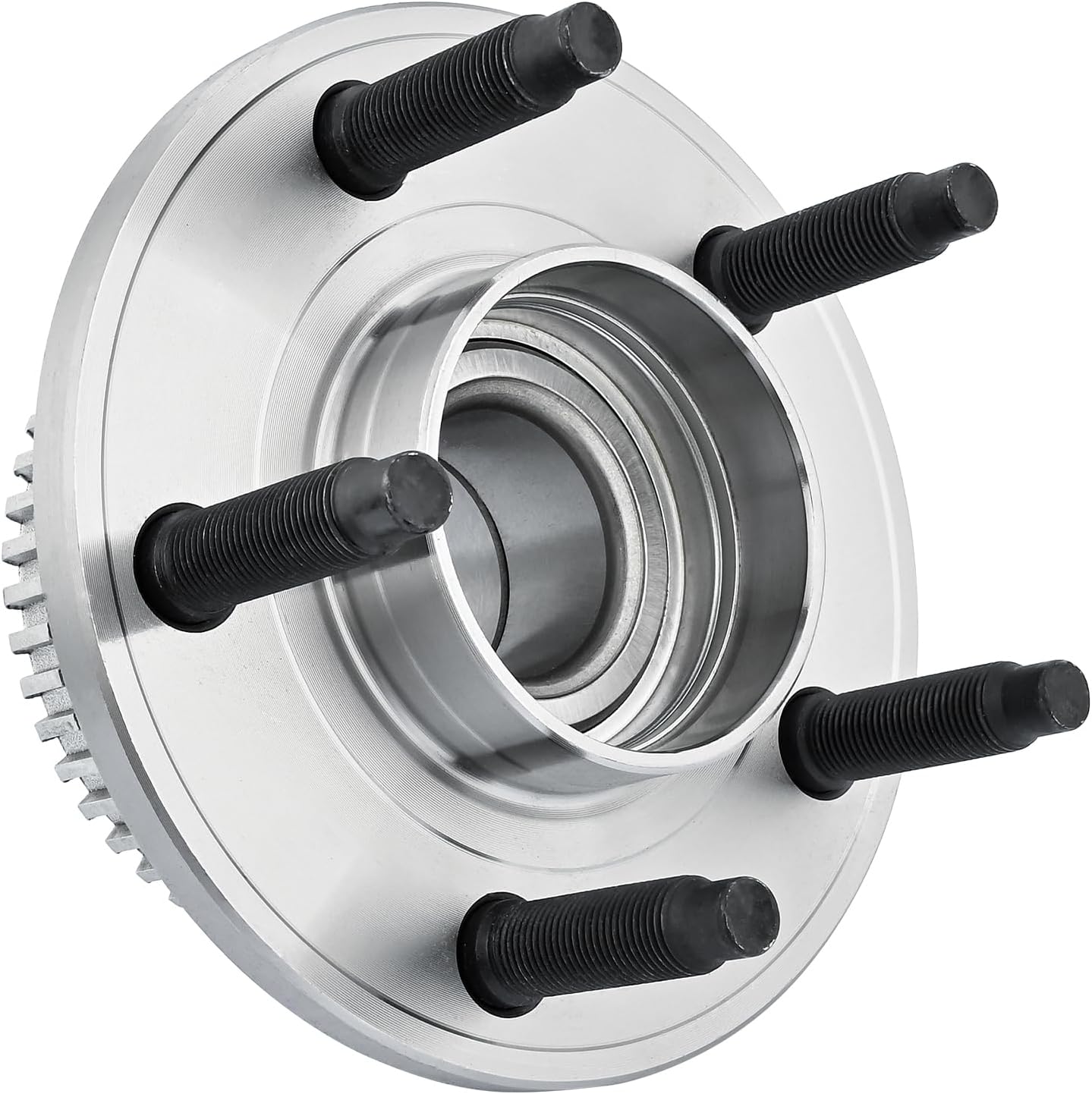 JLEO 513221 (Pair) Front Wheel Hub Bearing Fits for Ford Mustang 2005 2006 2007 2008 2009 2010 2011 2012 2013 2014,for Avanti Avanti 2005-2007 Wheel Hub Assembly Replacement Suspension Kit