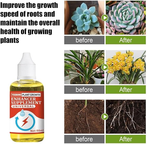 Rooting Hormone for Cuttings,Liquid Fertilizer For Seedlings,Plant Growth Enhancer,Rooting Hormone,Plant and Flower Activation Liquid Solution,Enhance Plant Photosynthesis for Seedlings and Cuttings