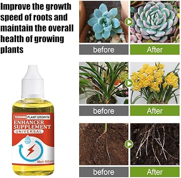 Rooting Hormone for Cuttings,Liquid Fertilizer For Seedlings,Plant Growth Enhancer,Rooting Hormone,Plant and Flower Activation Liquid Solution,Enhance Plant Photosynthesis for Seedlings and Cuttings
